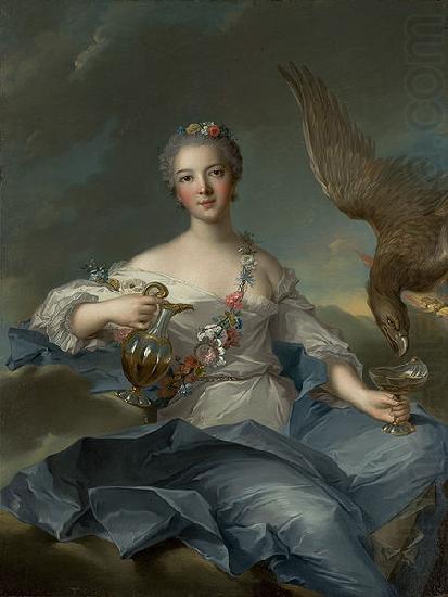 Jjean-Marc nattier Louise Henriette de Bourbon-Conti, Countess-Duchess of Orleans, as Hebe oil painting picture